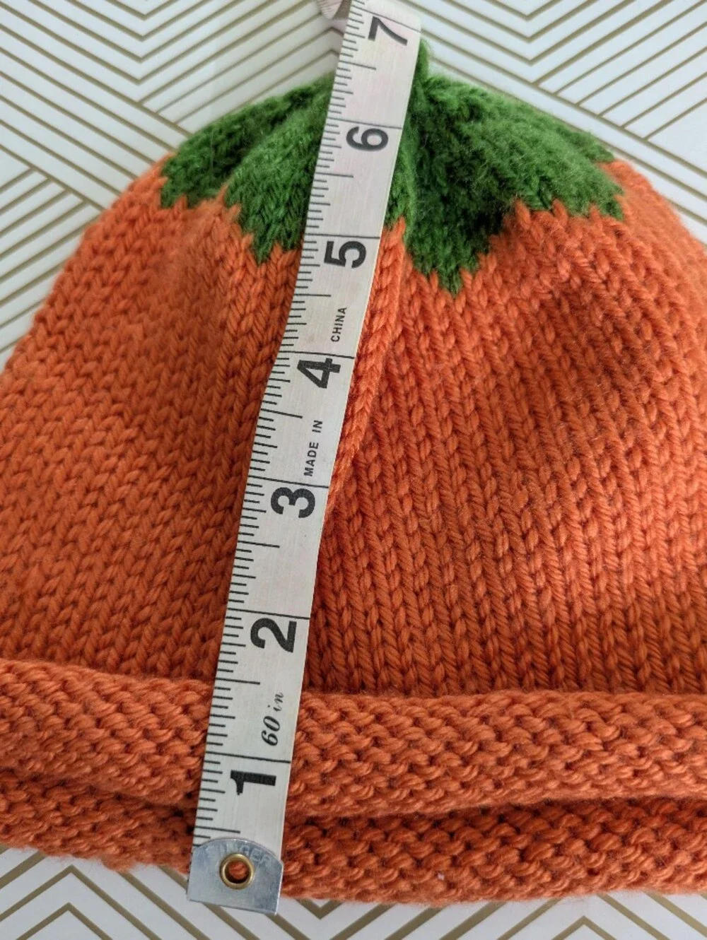 NWOT Hanmade Baby 🎃Pumpkin Hat Cap